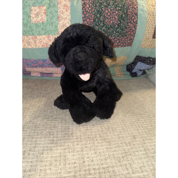Build-A-Bear Other - Build A Bear 12" Stuffed Animal Black Lab Retriever Puppy Dog Plush No Sound